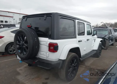 2023 Jeep Wrangler 4Xe Sahara 4X4 from USA, damaged, VIN 1C4JJXP60PW502941